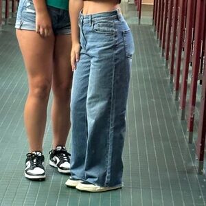 PacSun Classic Blue Wide Leg Jeans